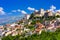 View of medieval town Celano, Province of L\'Aquila, Abruzzo, Ita