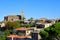 View of the medieval town of Montalcino