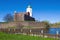 View of the medieval Vyborg castle. Leningrad region