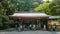 View of Meiji shrine, located in Shibuya, Tokyo