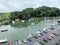 A view of the Menai Straits at Caernarfon