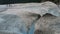 View of Mendenhall Glacier Covered With Blue Ice, Juneau, Alaska