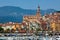 View of Menton town