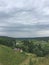 view of Merkine, small village in Lithuania 