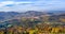 View from the Merkur mountain to the valley of Baden-Baden, Baden Wuerttemberg, Germany