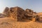 View of Meroe pyramids, Sud