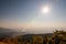 The view from Methanidonnoppha stupa in Inthanon national park