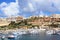 View of Mgarr harbour, Gozo.