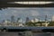 View of Miami Skyline shot from Miami Beach