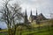 View of Michaelsberg Abbey or St. Michael\\\'s Abbey Kloster Michelsberg, Bamberg, Bavaria, Germany. November 2014