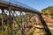 View of the Midgley Bridge over Wilson Canyon.