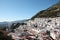 A view of Mijas with mountains in background