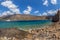 View of Mirabello bay from Spinalonga fortress, Gulf of Elounda, Crete, Greece