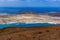 View from Mirador del Rio to Caleta del Sebo on La Graciosa, Lanzarote