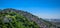 View from Mirante Dona Marta to the hill of the slum, favela Morro dos Prazeres in Rio de Janeiro, Brazil