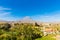 View of Misty Volcano in Arequipa, Peru, South America