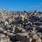 View of Modica and the San Giorgio cathedral, Sicily,