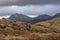 View of Moel Hebog Mountain. Snowdonia National Park in North Wales, UK