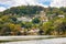 View of Mogambara Lake Shore in Kandy