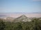 View of Mojave Desert descending from Big Bear Lake