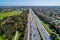 View of Monash Freeway in Melbourne.