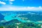 View of Mondsee lake, Austria