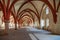 View into the monk`s dormitory, Eberbach Abbey