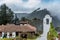 View of Monserrate Church in Bogota, Colombia