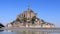 View of Mont Saint Michel, Normandy, France.