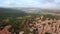 View of Montalcin City Brunello Italy