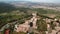 View of Montalcin City Brunello Italy