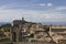 View of Montalcino city from its Castle