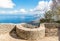 View of Monte Cofano from Erice, Sicily, Italy