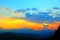 View from Monte San Martino at cloud, sky, hills, trees and roads