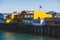 View of Monterey Old Fisherman`s wharf, Monterey County, California, USA