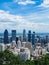 View of Montreal downtown, Quebec, Canada