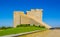 View of the monument of Founders of the Bulgarian State Monument near Shumen, Bulgaria