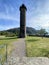 A view of the Monument to Bonnie Prince Charlie