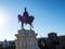 View from the Monument to King Vittorio Emanuele 2 in The Piazza Venezia in Rome