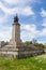 View of The Monument to the Soviet Army, Sofia, Bulgaria.