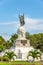 View at the Monument of Vasco Nunez de Balboa in Panama City - Panama