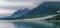 A view of moraine deposits close to the Margerie Glacier in Glacier Bay, Alaska