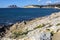 View from Moraira towards Calpe in Spain