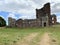 A view of Moreton Corbett Castle in Shropshire