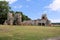 A view of Moreton Corbett Castle in Shropshire