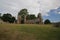 A view of Moreton Corbett Castle in Shropshire