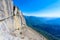 View from the Moro Rock - Hiking in Sequoia National Park, California, USA