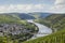View on Mosel valley