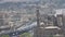 View Of Mosque With Cairo City Traffic