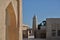 View of the mosque of the Wakrah souq